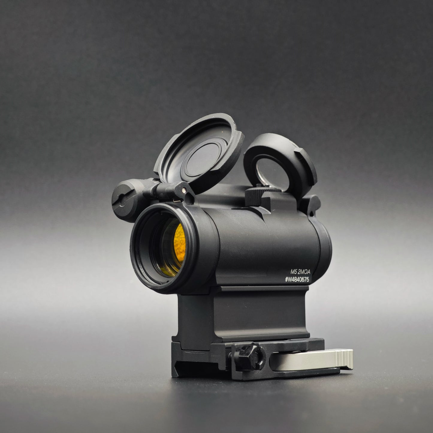 Optical M5 Red Dot Sight 2MOA Reticle with LRP QD Mount Hunting Target Acquisition Compact Scope Airsoft Reflex for Rail Mount