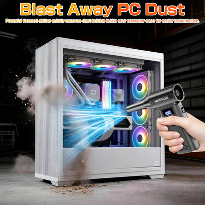 Blower Car Turbo Fan Violent Jet Fan Cleaning Blowing Tool Auto Dust Collector Portable Air Duster Hair Dryer Multipurpose PK X8