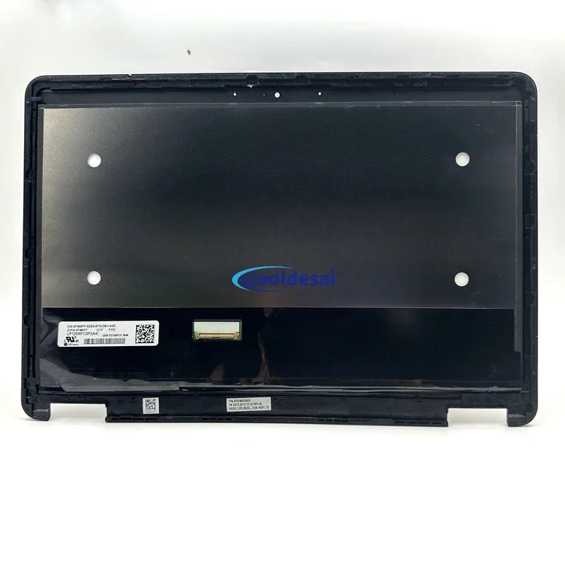 12.5" For Dell E5250 Latitude E7250 E7240 E7270 Laptop FHD LCD Display Touch Screen Assembly  LP125WF1-SPG1 With Frame