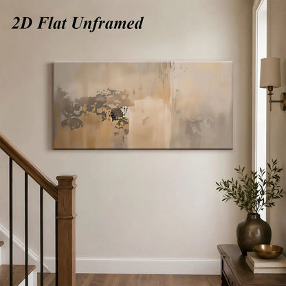 1 modern abstract art frameless decorative painting, minimalist style, living room entrance hallway background wall painting, be