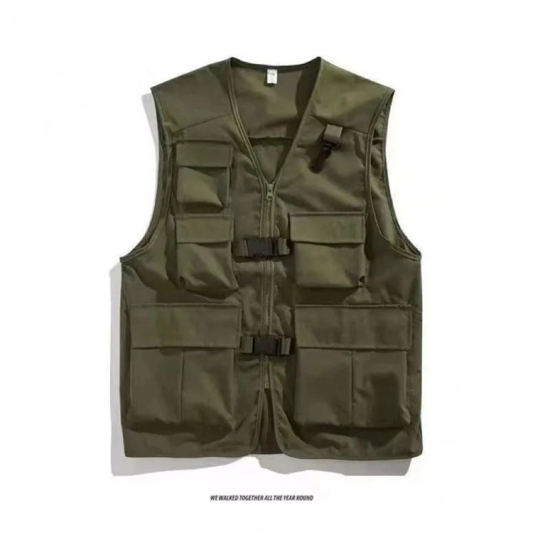 Trendy functional versatile vest for spring and summer