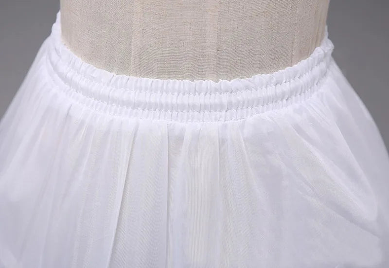 Women's Hoop Petticoat with One Layer Tulle Underskirt Marriage Wedding Dress Accessories