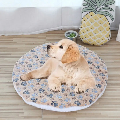 Soft Cat Bed Mats Short Plush Pet Sleeping Bed Mats for Cats Small Dogs Cute Pet Pad Blanket Warm Kitten Cushion Cat Accessories