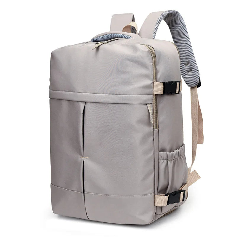 Europe and the United States leisure backpack travel large-capacity travel backpack independent shoe bin computer bag