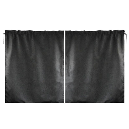 Car Privacy Curtains Universal Divider Curtain Between Rear Seat Auto Blackout Sun Shades Side Window Covers