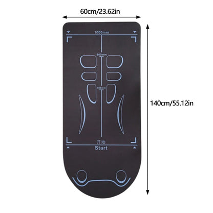New Yoga Mat Non Slip Shock Absorber Thick Kneeling Mat Kneeling Pads Reusable Gym Mat For Women Men Home Pilates Floor Workouts