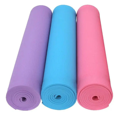 【O】1PC Thick Yoga Mat Anti-skid Sports Fitness Mat 3MM EVA Comfort Foam Yoga Mat For Exercise Yoga And Pilates Gymnastics Mat