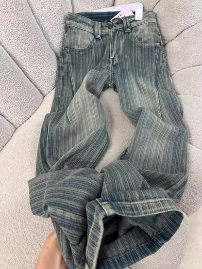 2000s American Vintage Pants Women Casual Y2k Thin Sportwear Y2k Clothing Retro Trouser Casual Chic Retro Harajuku Jeans Female