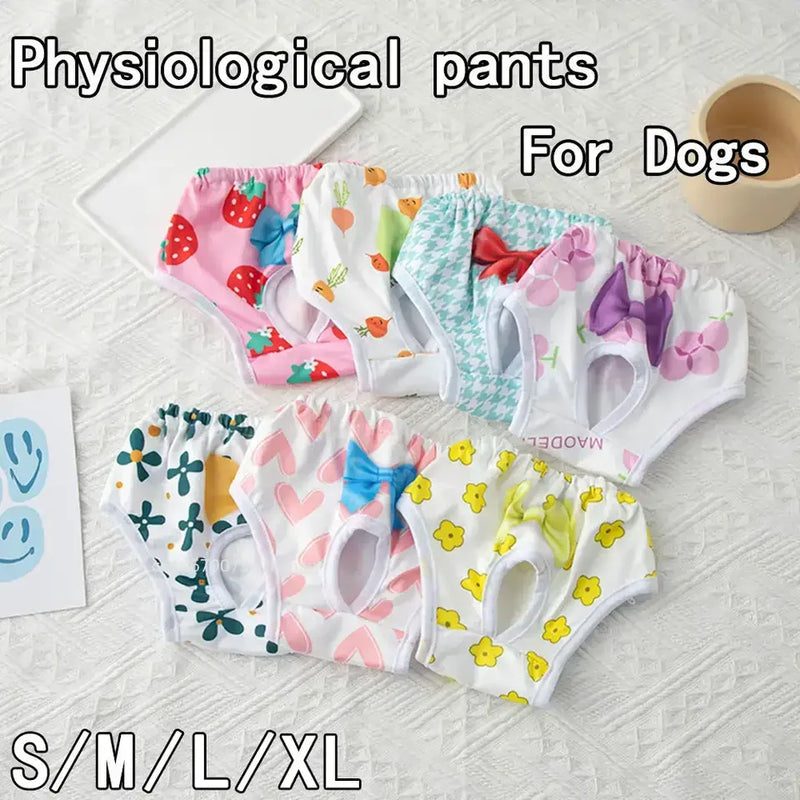Pet Physiological Pants Princess Pet Panties Dog Menstrual Pants Physiological Pants Dog Diaper Female Dog Clothes Chihuahua