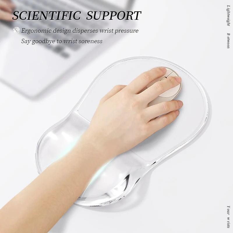 Relieve Wrist Pain Gel Mouse pad，Ergonomic Mouse Pad Wrist Support, Comfortable Mouse Pad Wrist Rest, office， Laptop, computer,