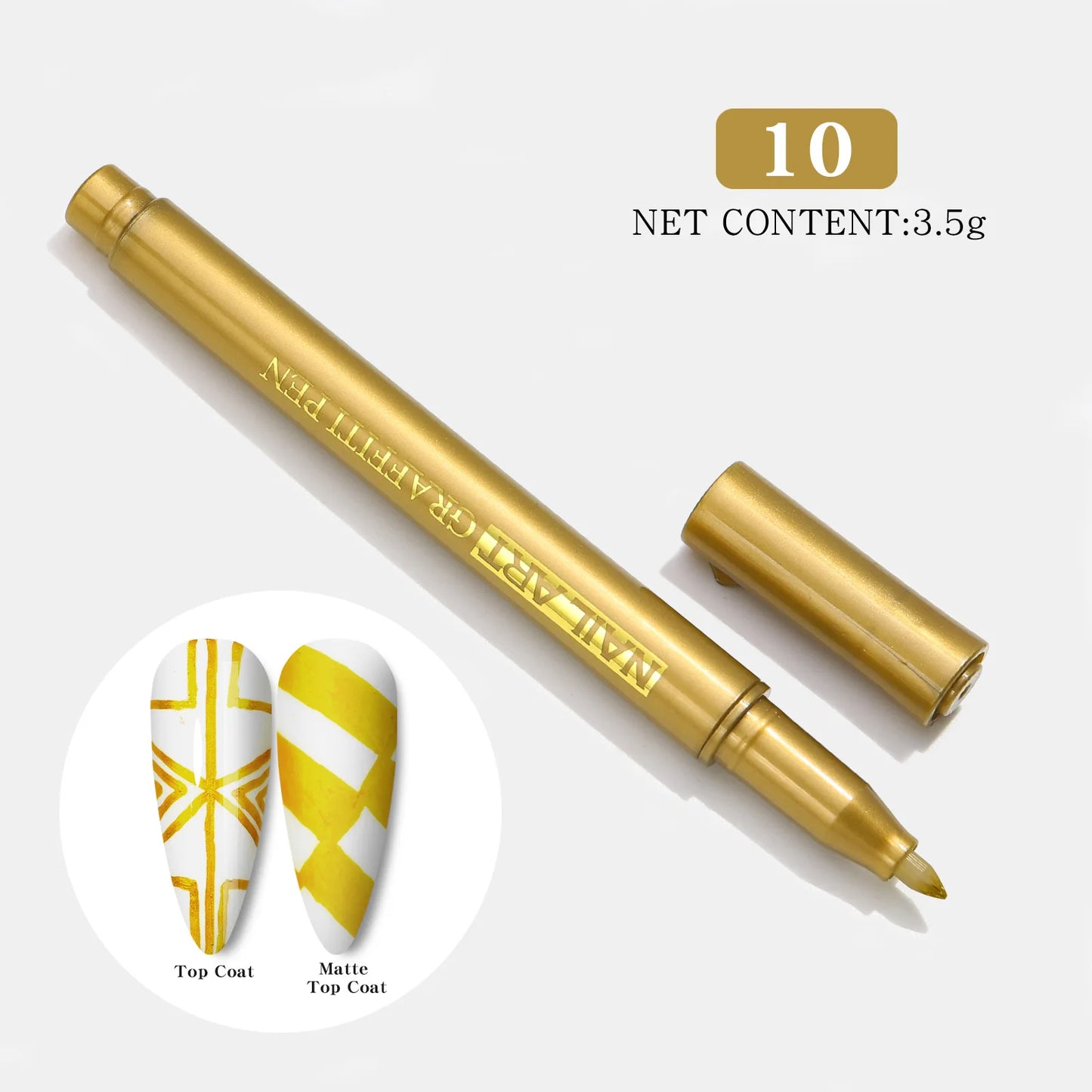 Nail Art Drawing Graffiti Pen, Liner Brush, 3D Abstract, DIY Flower Pattern, Beauty Manicure Tools