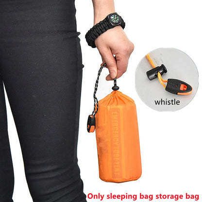 1PC Waterproof Sleeping Bag Storage Sack Compact Carry Pouch For Camping Hiking Survival Gear Outdoor Travel (No Sleeping Bag)