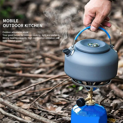 Outdoor Gas Burner Windproof  Portable Folding Ultralight Split Gas Stove Tourist Equipment For Picnic-AS97