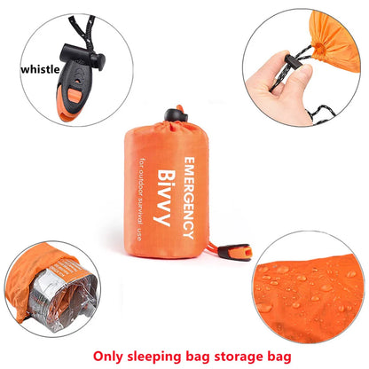 1PC Waterproof Sleeping Bag Storage Sack Compact Carry Pouch For Camping Hiking Survival Gear Outdoor Travel (No Sleeping Bag)