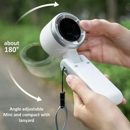 Lenovo 3-in-1 Fan 5-speed 3600mAh Rechargeable Lithium Battery USB Charging Travel Mini Fan For Travel Outdoor Activities 2026