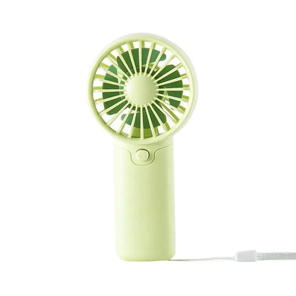 Portable Fan Convenient Creative Small Fan Pocket Hand-held Fan Lightweight AA Battery Handheld Mini Fan Air Coolers