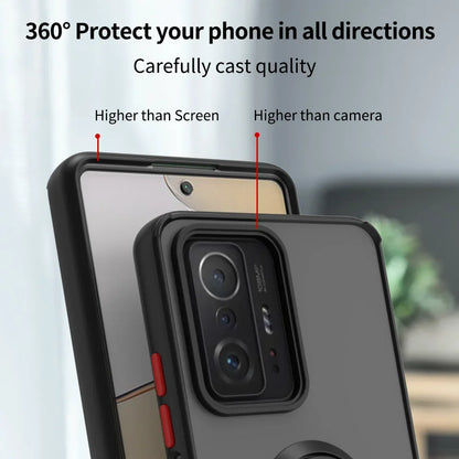 Shockproof Case For Xiaomi 15T 14T 13T 12T 11T 12X 15 14 13 12 Mi 11 Lite 5G NE 10T 9T Pro 11i Translucent Magnet Case Cover