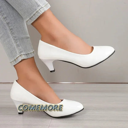 Women's High Heels Pumps Nude Shallow Mouth Women Shoes Fashion Office Work Wedding Party Shoes Ladies Shoes Summer Heels Woman