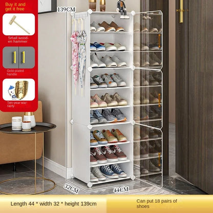 Modern Home Hallway Furniture Shoe Rack Cabinet For Living Room Storage Organizer Shelf Shoes Women's Sandals Cupboard Shoerack