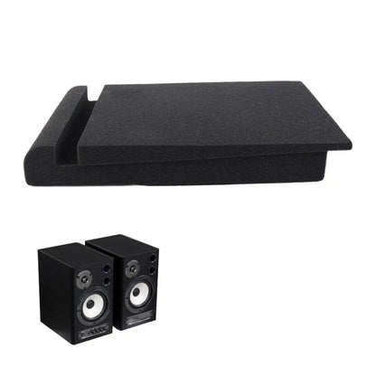 1Set Studio Monitor Speaker Acoustic Foam Isolator Pads Anti-shock Anti-skid Sponge Desktop Speakers Isolation Panels 33x27x4cm