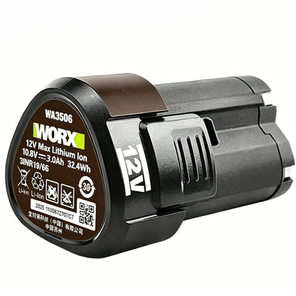 100% New 12V 3000mAh RW9300 WA3503 Replacement Li-ion Battery For Worx WA3504 WA3505 WA3553 RK2515K2 Cordless Tool Power Battery