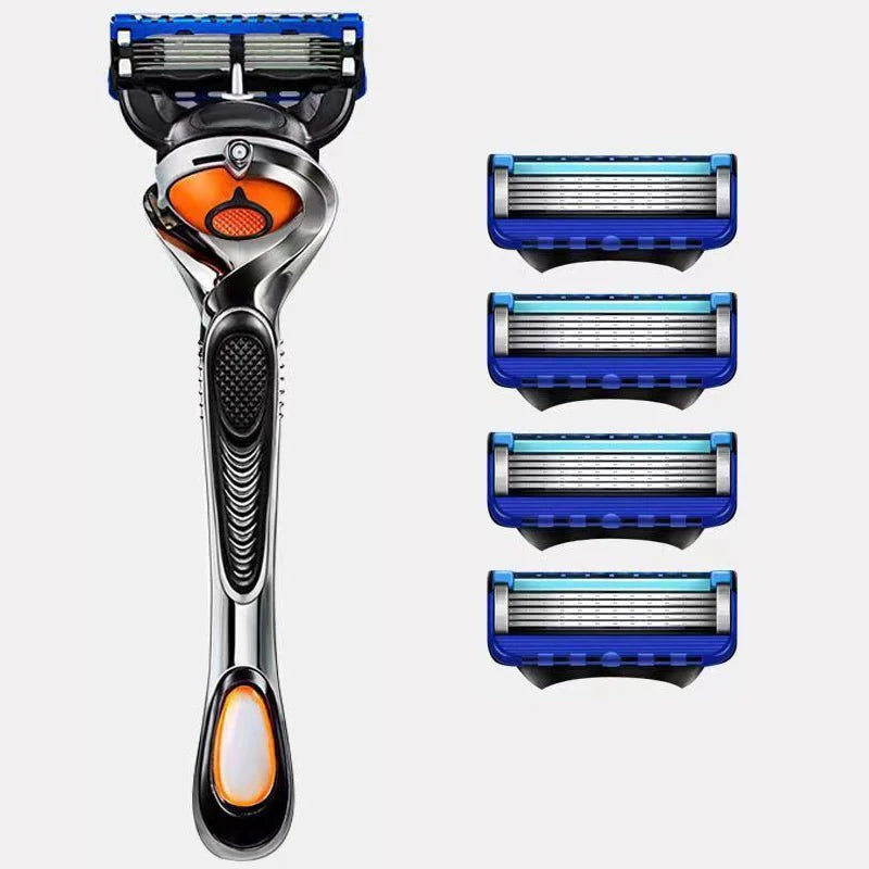 5-layer shaving blade, five manual shaving blade, imported blade, universal replacement blade head, men's cleaning and washing