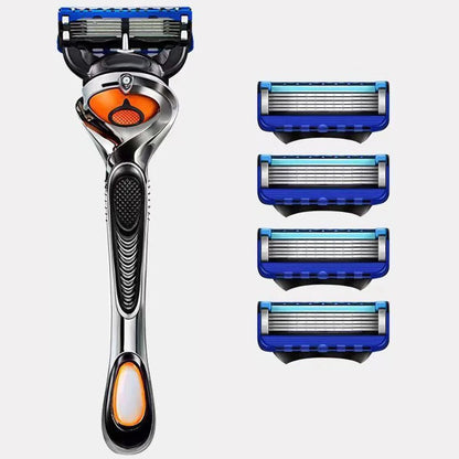 5-layer shaving blade, five manual shaving blade, imported blade, universal replacement blade head, men's cleaning and washing