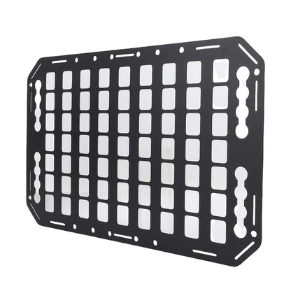 Truck Bed Molle Panel Aluminium Alloy Multifunctional L Track Storage Organizer for Car SUV RV