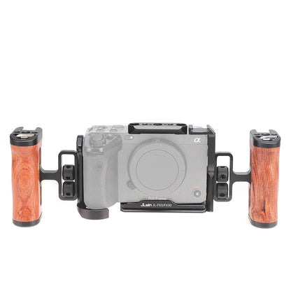 Camera Cage for Sony FX30/FX3 Rabbit Case For Sony Micro-Single Cameras Protective Frame with Arri Hole Arkah Dovetail groove