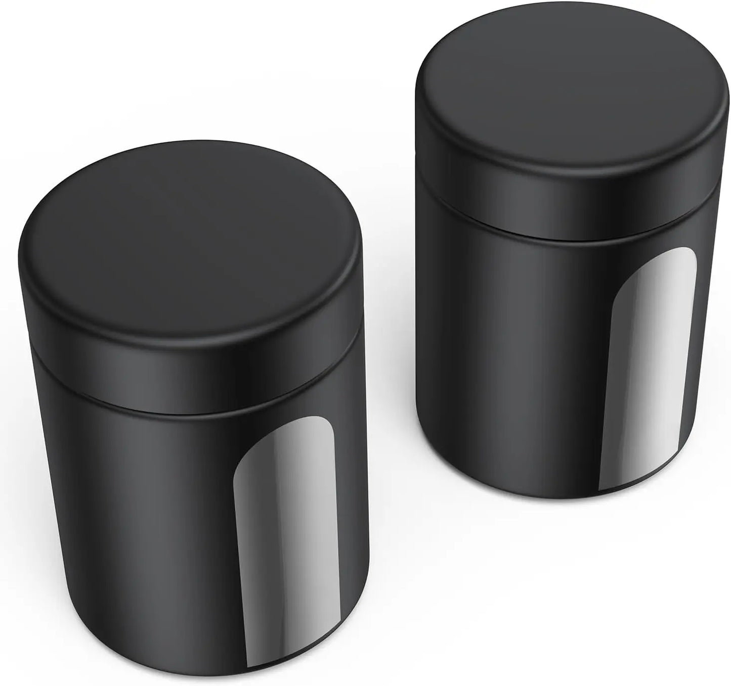 Glass Storage Jar (4 oz, 120ml) Smell Proof Visual Container Child Resistant Cap Multipurpose for Coffee Teas Herbs Spices
