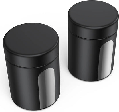 Glass Storage Jar (4 oz, 120ml) Smell Proof Visual Container Child Resistant Cap Multipurpose for Coffee Teas Herbs Spices