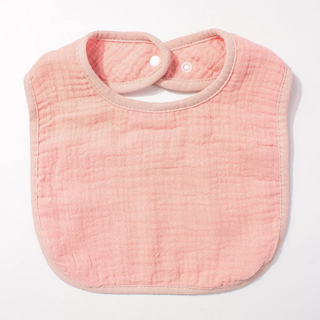 Mother and Baby Category A Children's Saliva Towel, Baby Cotton Gauze Absorbent Bib, Infant Anti-Spill Feeding Essential