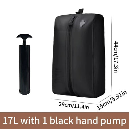 Vacuum Storage Bags Travel Essentials Suitcases Clothes Organizer Packaging Bag  Reusable Vacuum Compression Bag with Pump