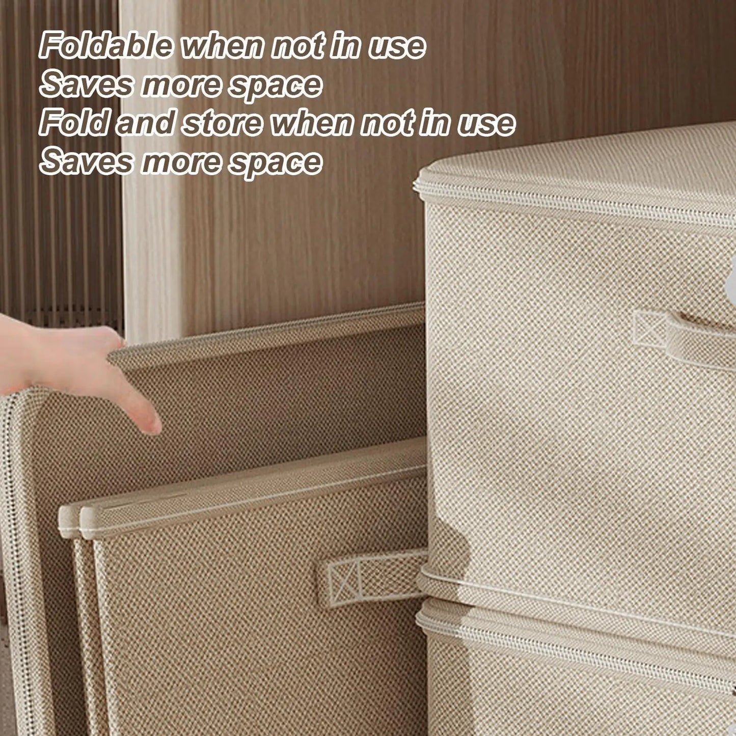 Lockable Storage Box With Handle Washable Shelf Baskets Stackable Secure Odor Proof Storage Container Locking Organizing Bin