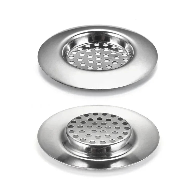 Kitchen Sink Mesh Filter Stainless Steel Drain Mesh Protects From Clogging Kitchen Fittings