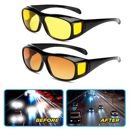 Night Vision Sunglasses Car Night Driving Glasses Driver Goggles Unisex Sun Glasses UV Protection Sunglasses Eyewear