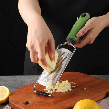 Stainless Steel Cheese Grater Lemon Zester Citrus Ginger Garlic Peeler Slicer Chocolate Grater Kitchen Fruit Vegetable Chopper