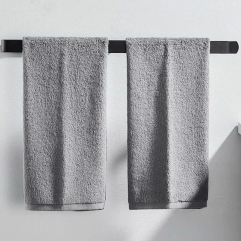 Towels Rack Space Aluminum Without Drilling Self-Adhesive Bathroom Towels Tissue Paper Storage Holder for Kitchen Batchroom