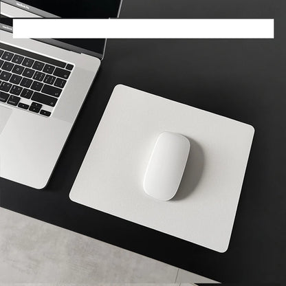 Small PU Mouse Pad NonSlip Professional Gaming Desktop Mouse Pad Waterproof Anti-Scratch Easy To Clean Mat For PC Laptop Desktop