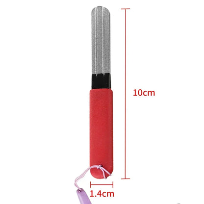 Diamond File Fishing Diamond Hook Sharpen Tools Double Sided File Double Sided File Grinding Hook Hook Sharpener