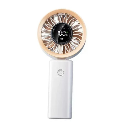 Portable Handheld Fan Foldable Handheld Fan Personal Cooling Ultra Compact Lightweight for Outdoor, Office