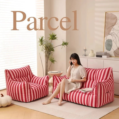 Bean Bag Furniture Sofas For Living Room Compression Puffs High-density Resilient Foam Sillones Comprimidos Scandinavian Style
