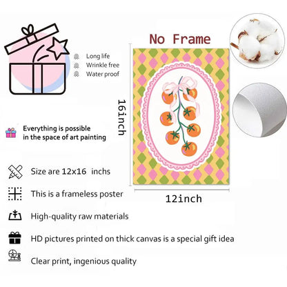 Modern Nordic Flower Ins Painting Calligraphy Pictures Room Home Bedroom Interior Wall Decoration Canvas Poster Art Mural