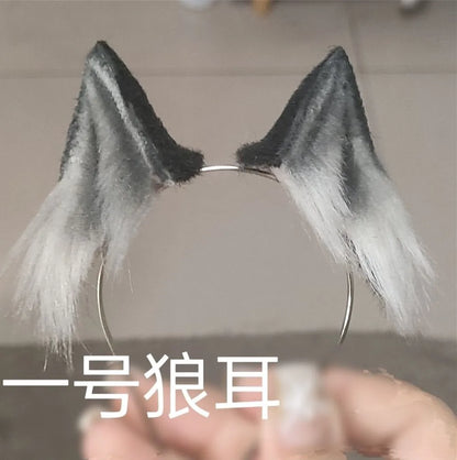 BJD doll headgear for 1/3 1/4 1/6 size cute doll fox ear headgear simulation headgear BJD doll accessories