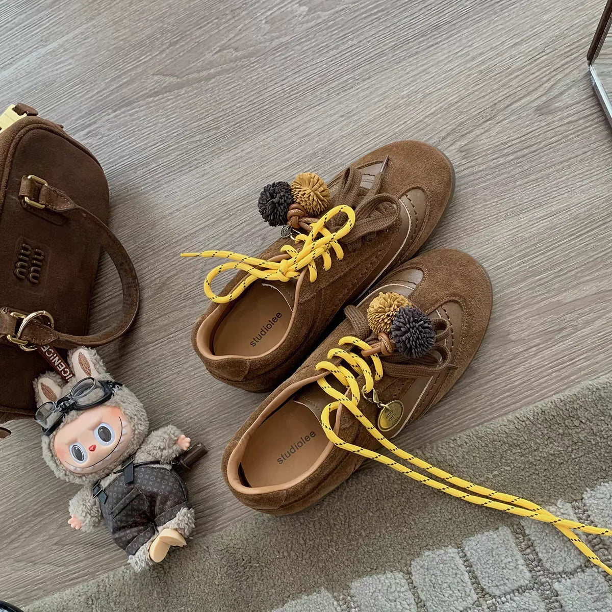 Women's Deconstructed Sneakers - Fall New Arrival, Versatile, Thick-Soled, Casual Sports Shoes with Thin & Soft Insole