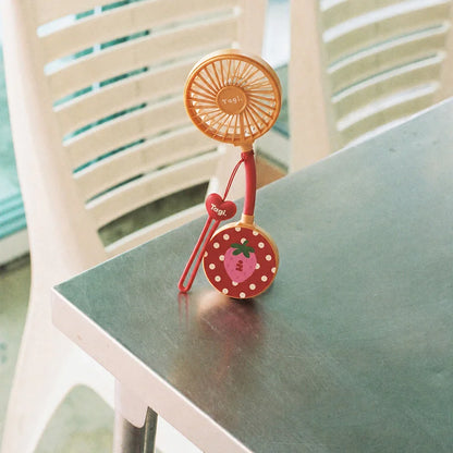 Portable Magnetic Fan Compact Durable  Creative Mini Fan for Outdoor Cooling Heat Prevention and Personal Use Ideal for Concerts