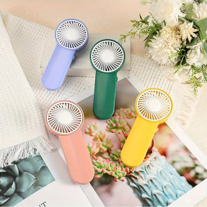 Portable Handheld Cooling Fan For Outdoor Travel, Portable, For Student Dormitory, Small Electric Fan Adjustable Single Speed