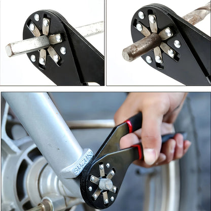 Magic Wrench 6 Inch 8 Inch Multi-purpose Hexagonal Alloy Steel Manual Clampable Movable Hexagonal Wrench