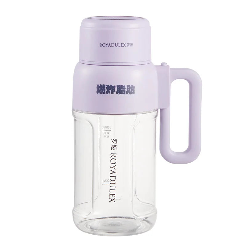 1000ml Electric Juicer Multifunctional Wireless Juicer Cup Blender Portable Drinking Cup Milkshake Blender Juicer Home 1500mAh
