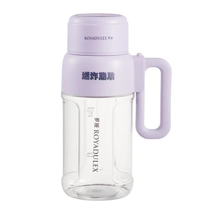 1000ml Electric Juicer Multifunctional Wireless Juicer Cup Blender Portable Drinking Cup Milkshake Blender Juicer Home 1500mAh